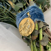 VIRGEN DE LA INMACULADA - medallón personalizable 35mm para el RAMO DE NOVIA